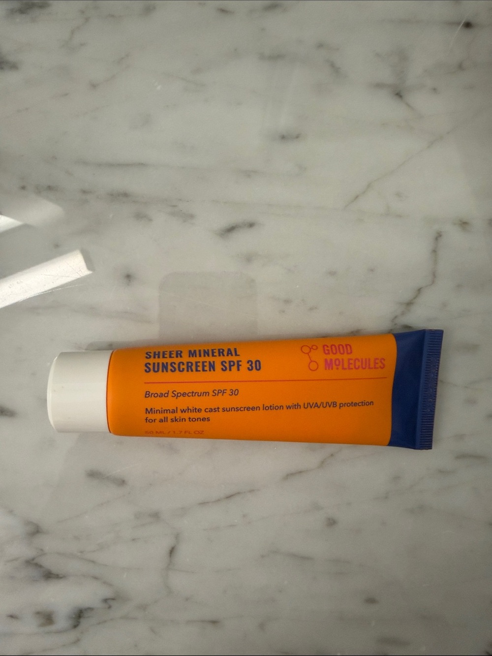 Brand New Good Molecules Sheer Mineral Sunscreen SPF 30